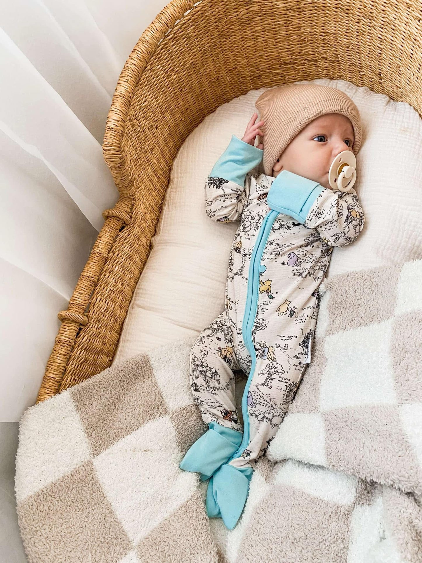 Hunny Trails Zippered Romper