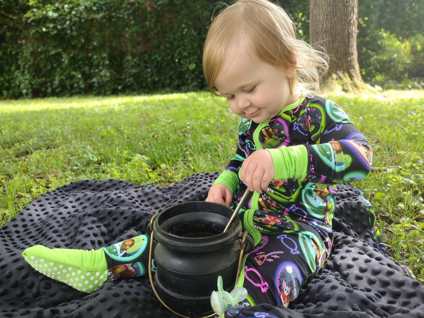Tales from the Cryptids Zippered Romper
