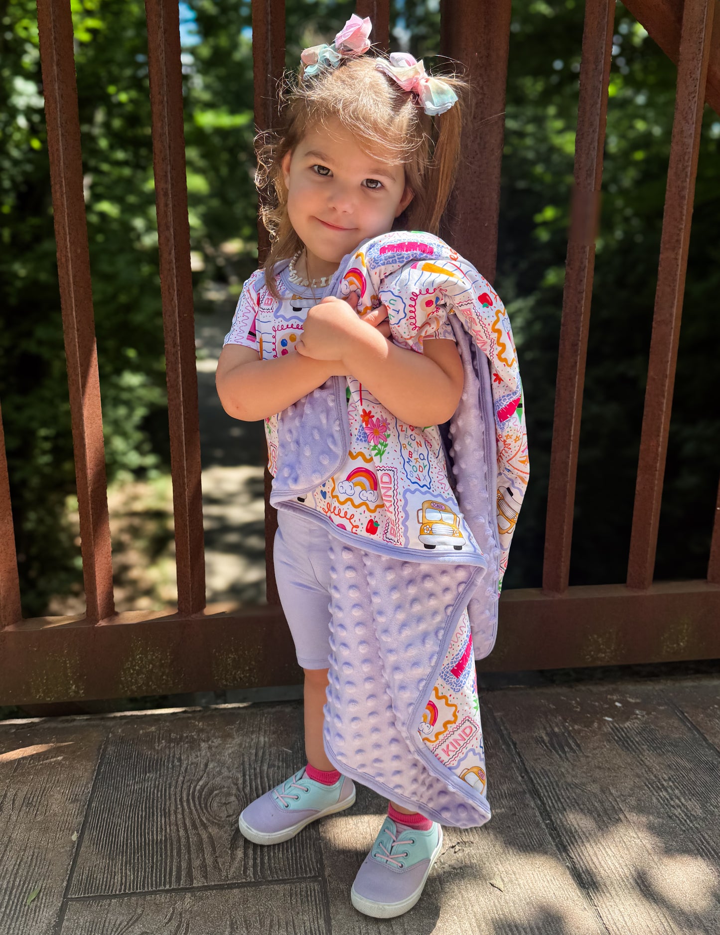 Crayon Cuties Travel Blanket