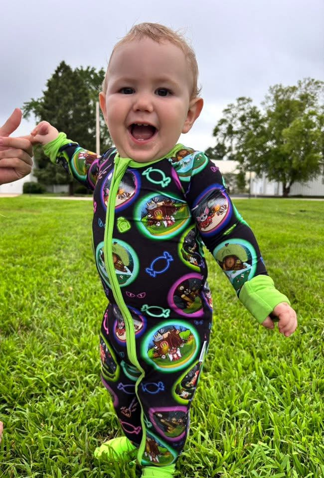 Tales from the Cryptids Zippered Romper