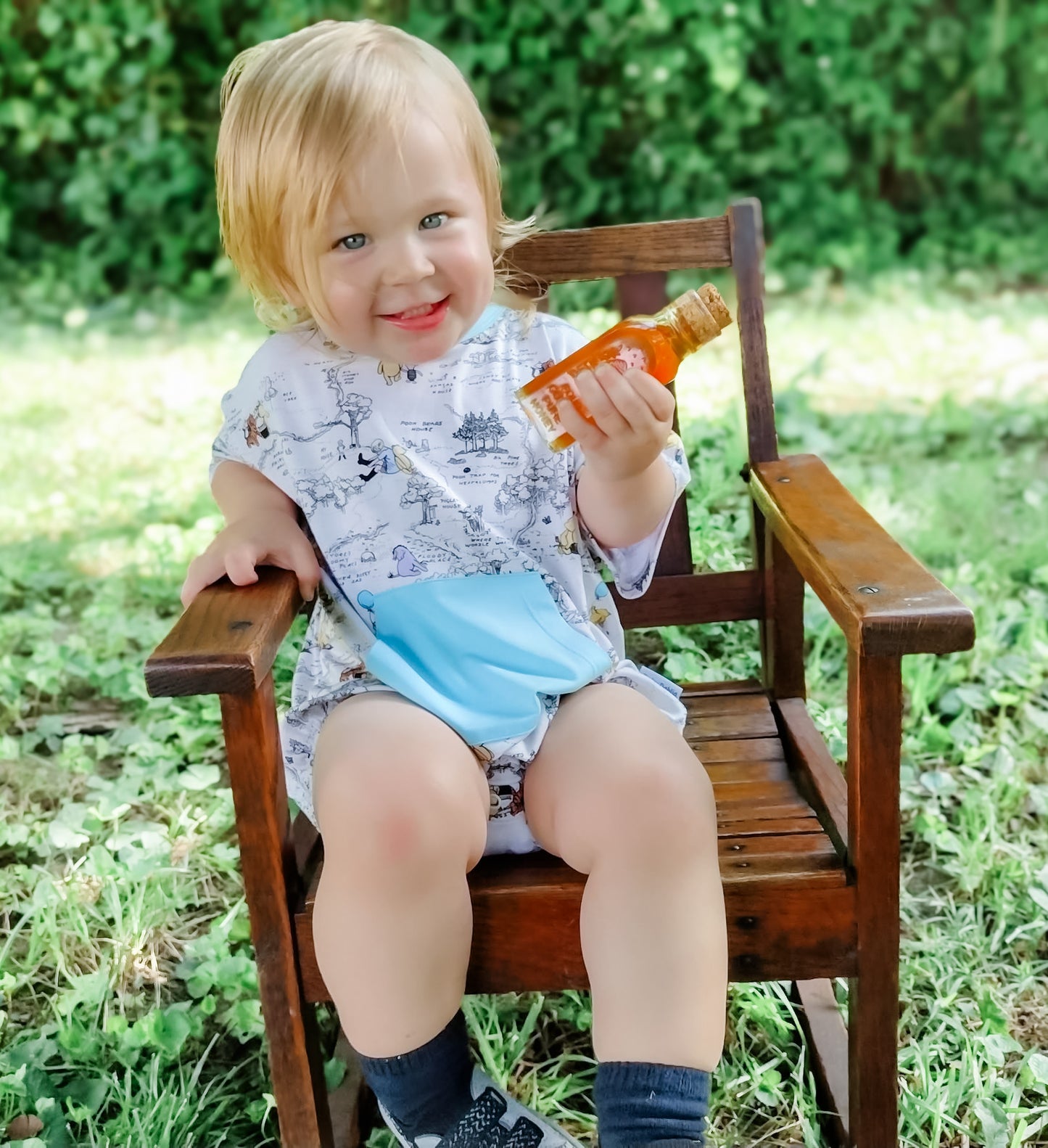 Hunny Trails Bubble Romper