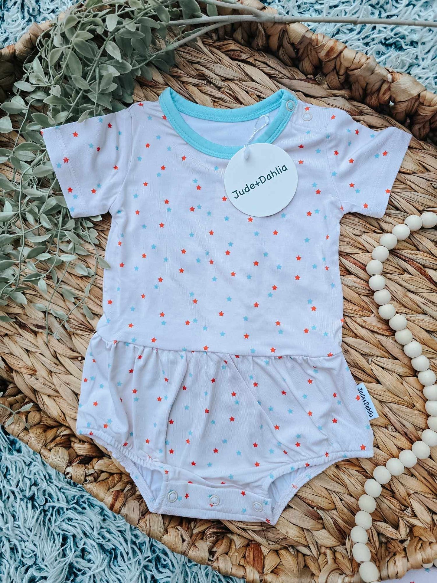 Oh My Stars Bubble Romper