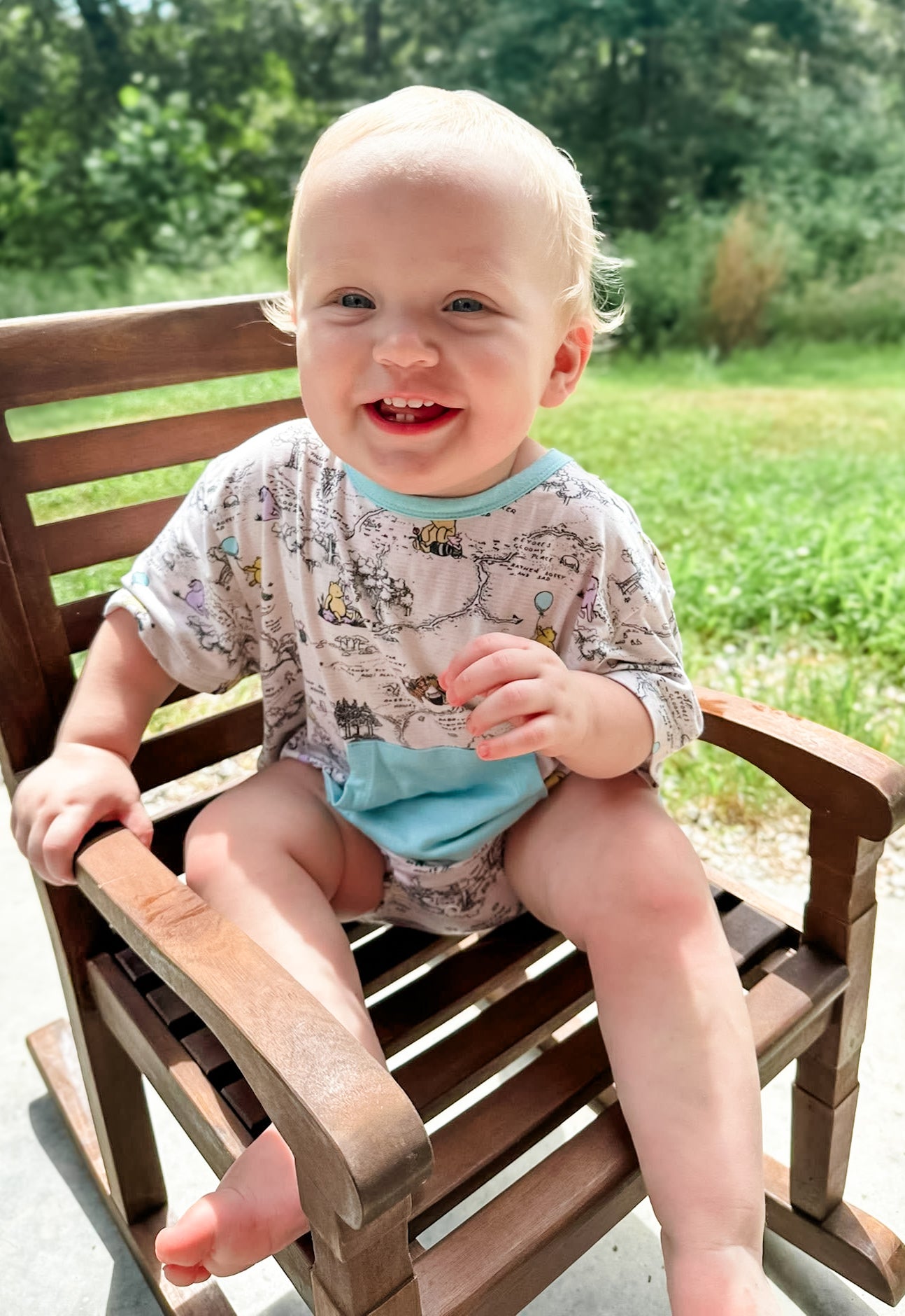 Hunny Trails Bubble Romper