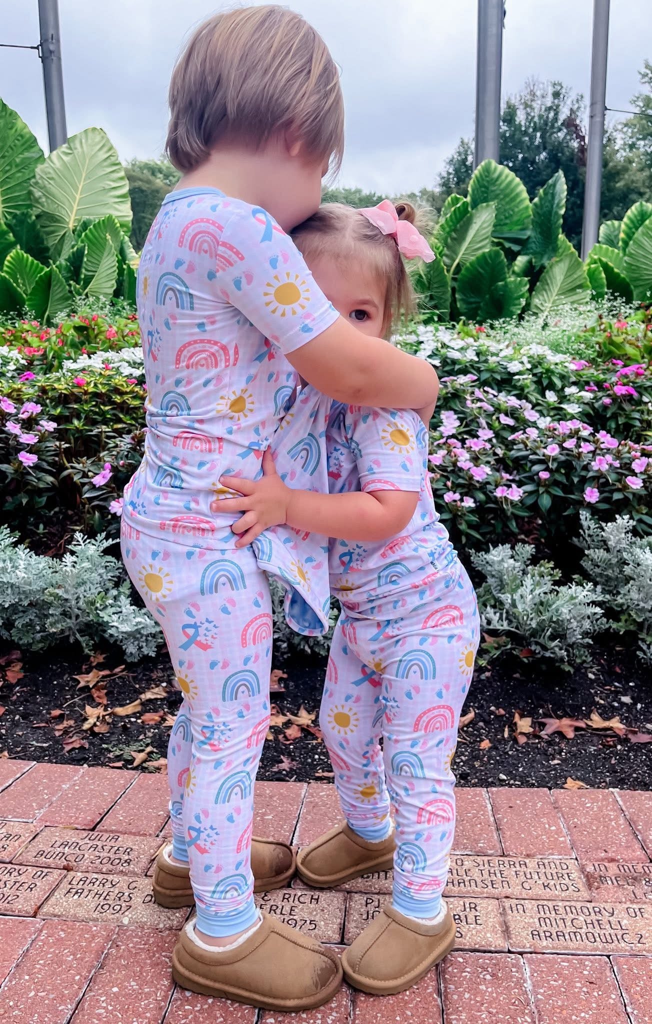 Tied To Our Hearts Two Piece PJs