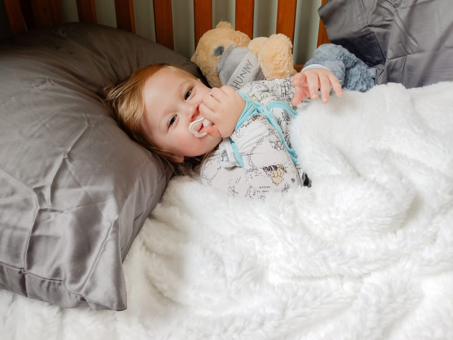 Hunny Trails Plush Backed Blanket
