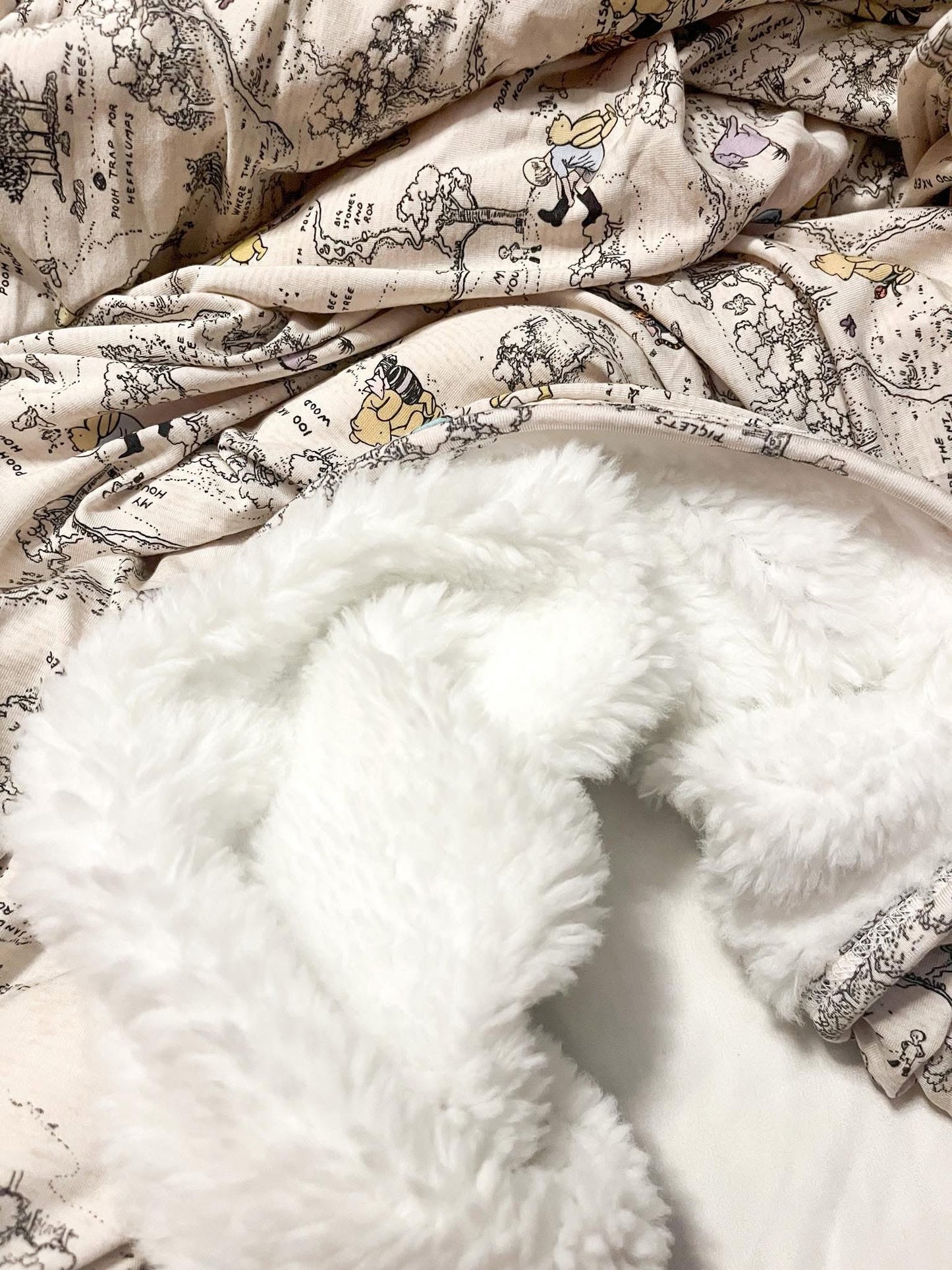 Hunny Trails Plush Backed Blanket