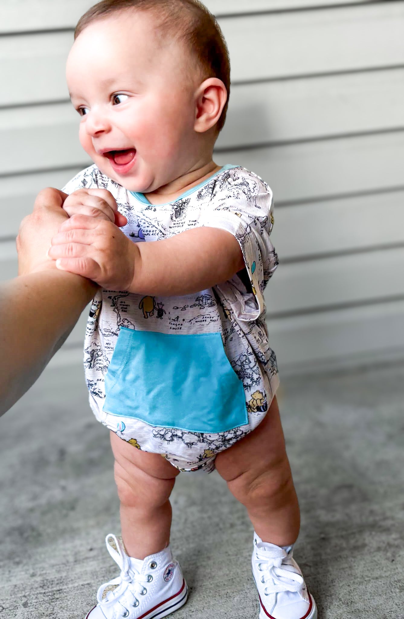 Hunny Trails Bubble Romper