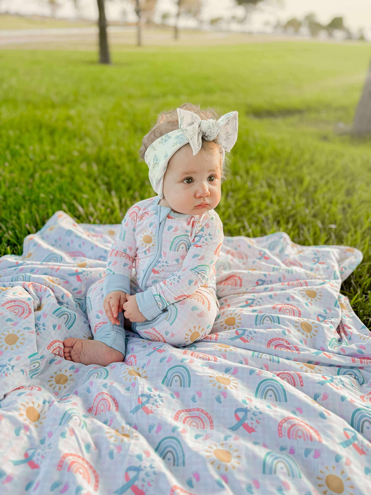 Tied To Our Hearts Zippered Romper