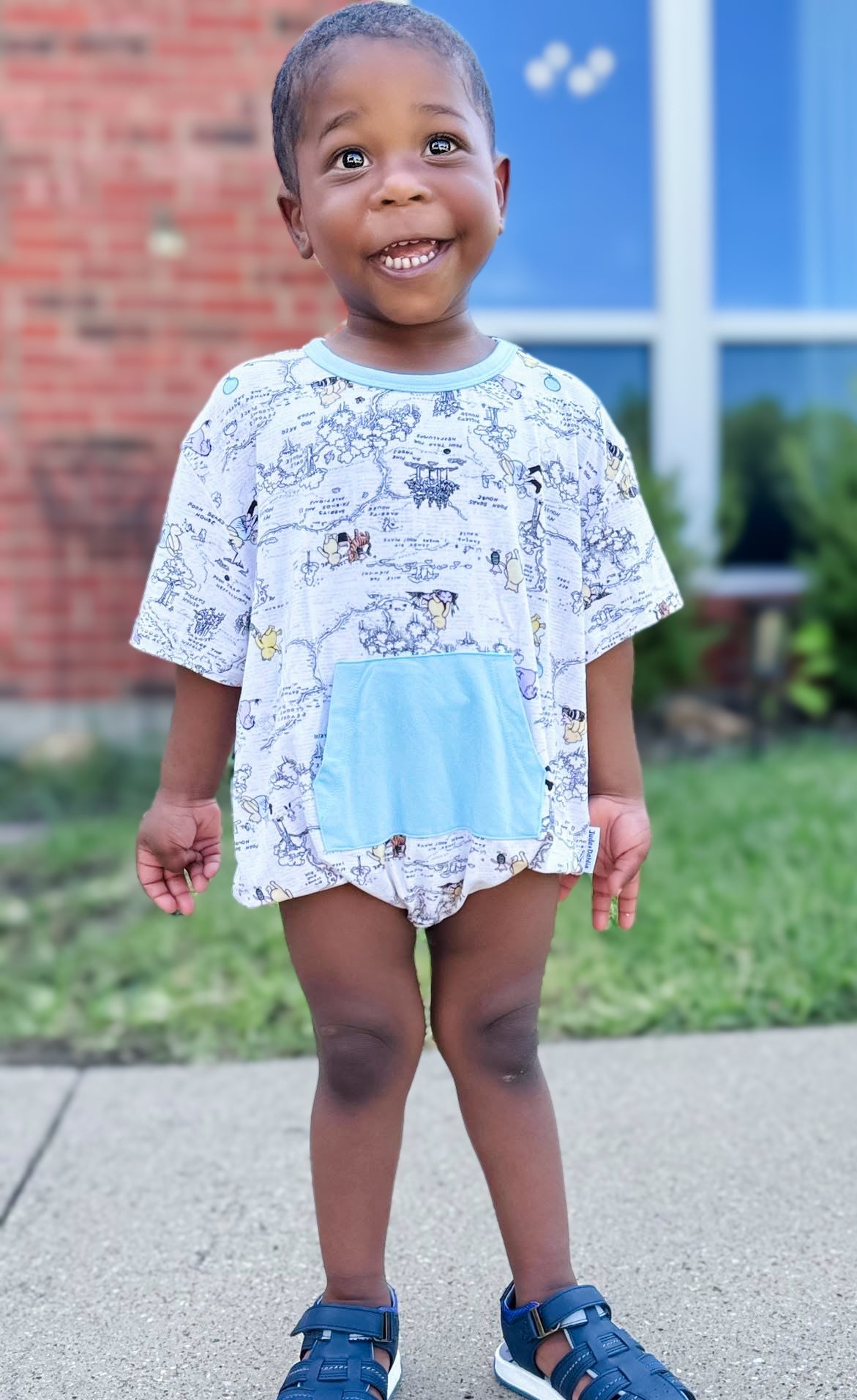 Hunny Trails Bubble Romper