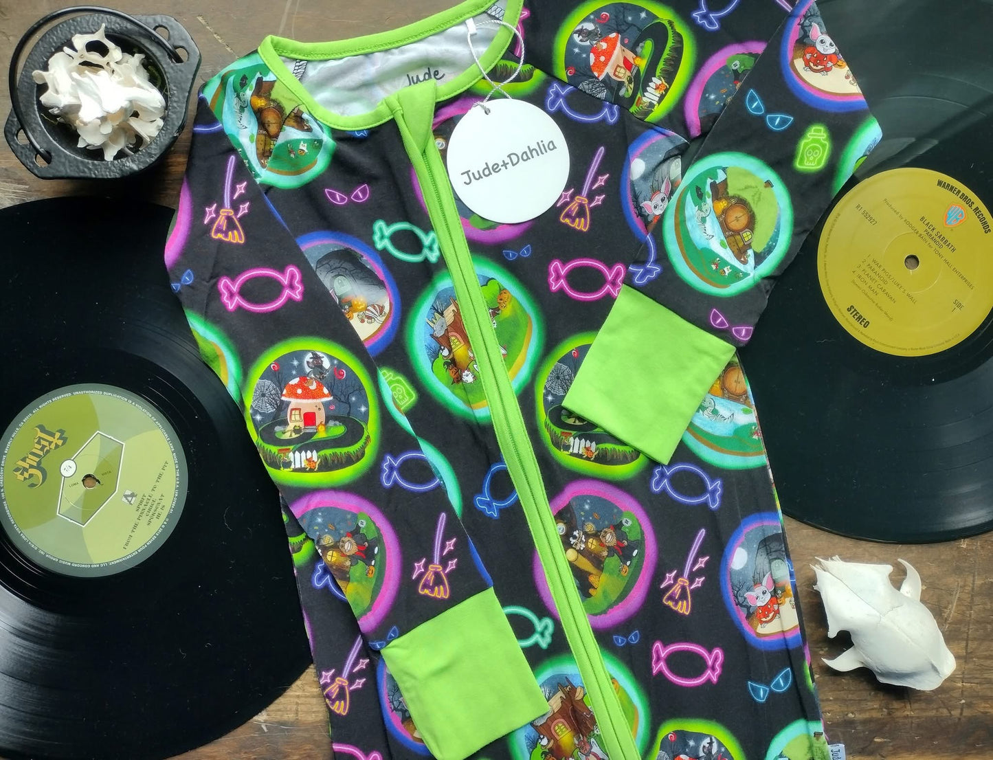 Tales from the Cryptids Zippered Romper