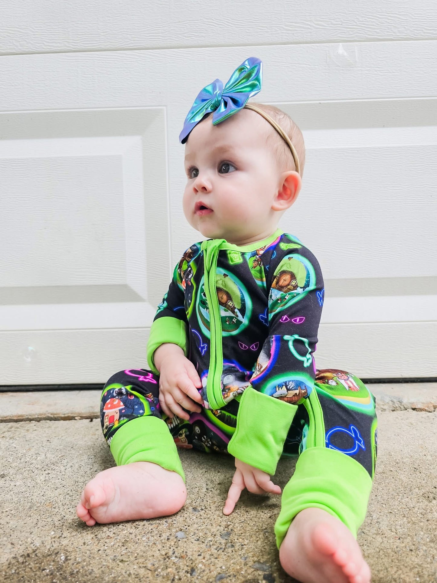 Tales from the Cryptids Zippered Romper