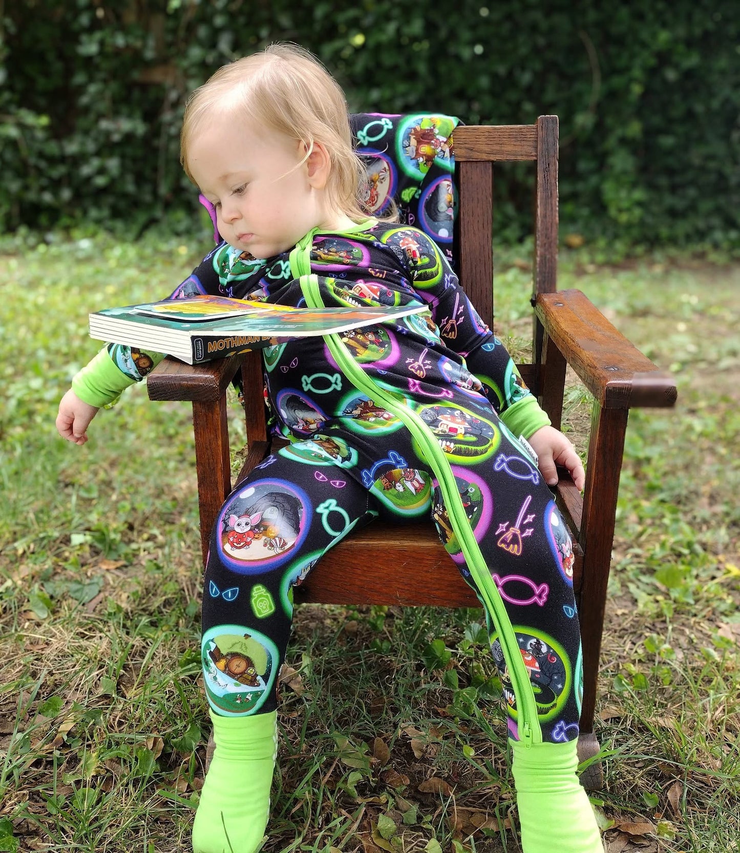 Tales from the Cryptids Zippered Romper