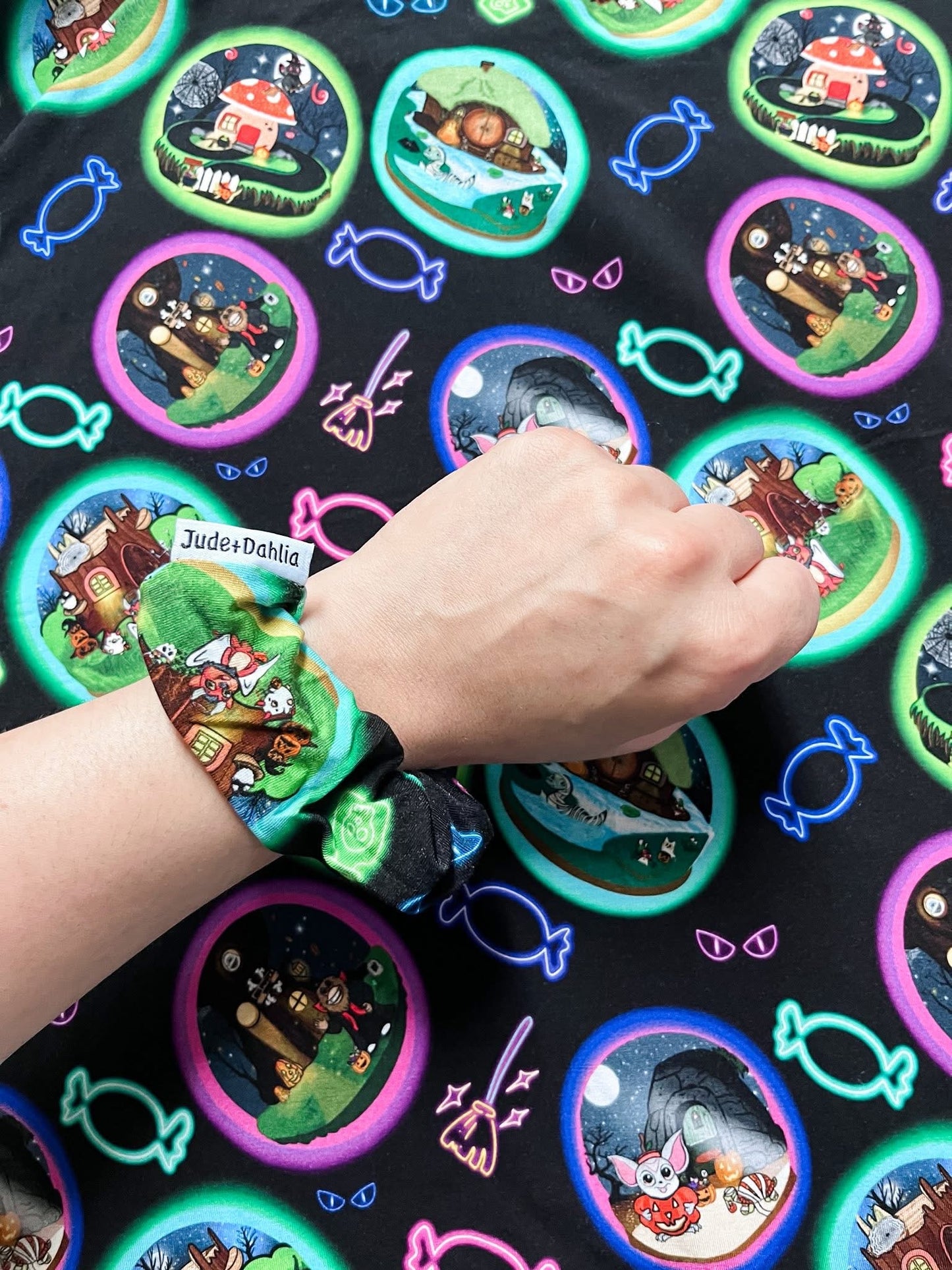 Tales from the Cryptids Scrunchy