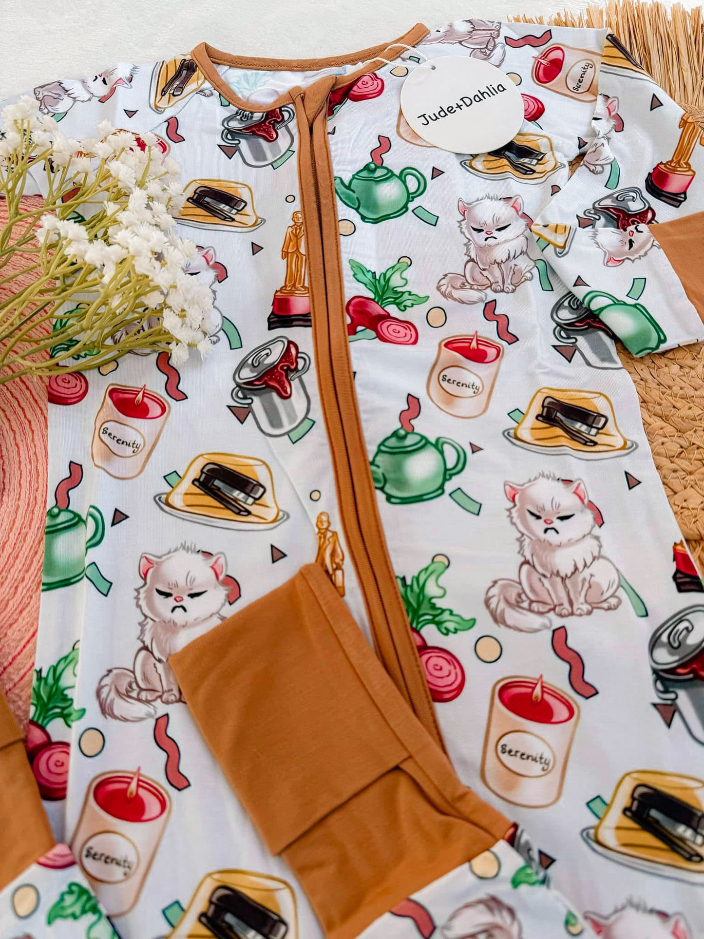 I Declare Bankruptcy Zippered rompers