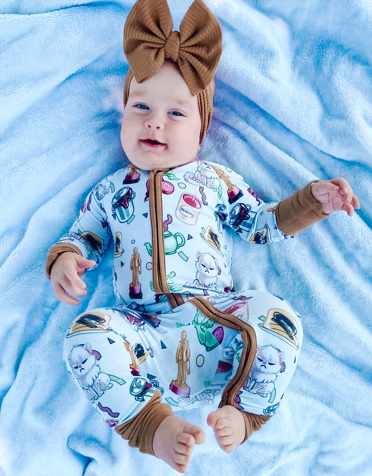 I Declare Bankruptcy Zippered rompers