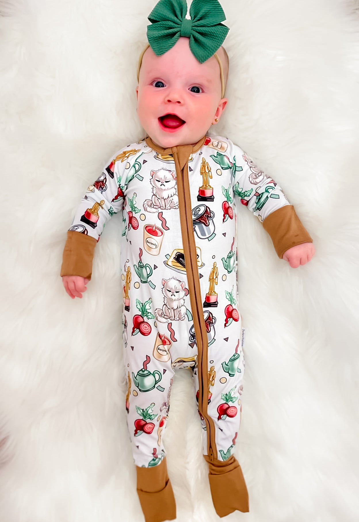 I Declare Bankruptcy Zippered rompers