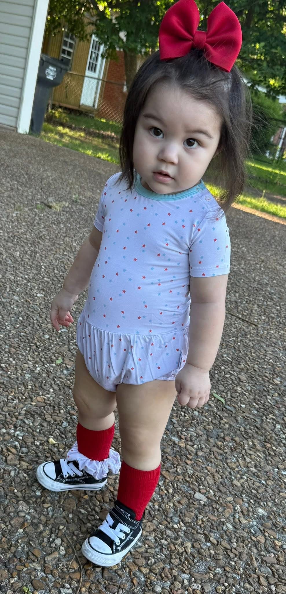 Oh My Stars Bubble Romper