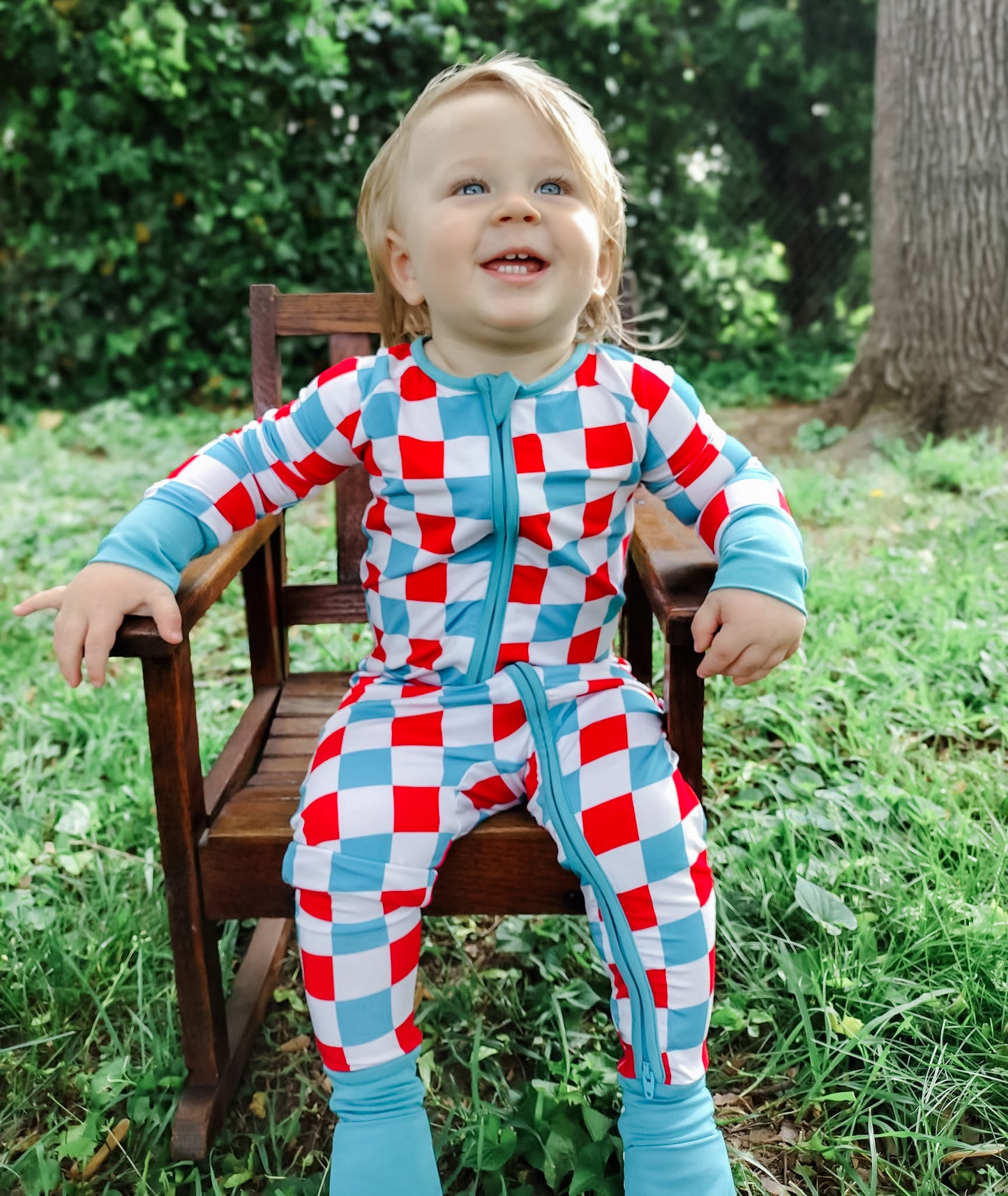 1776 Zippered Romper