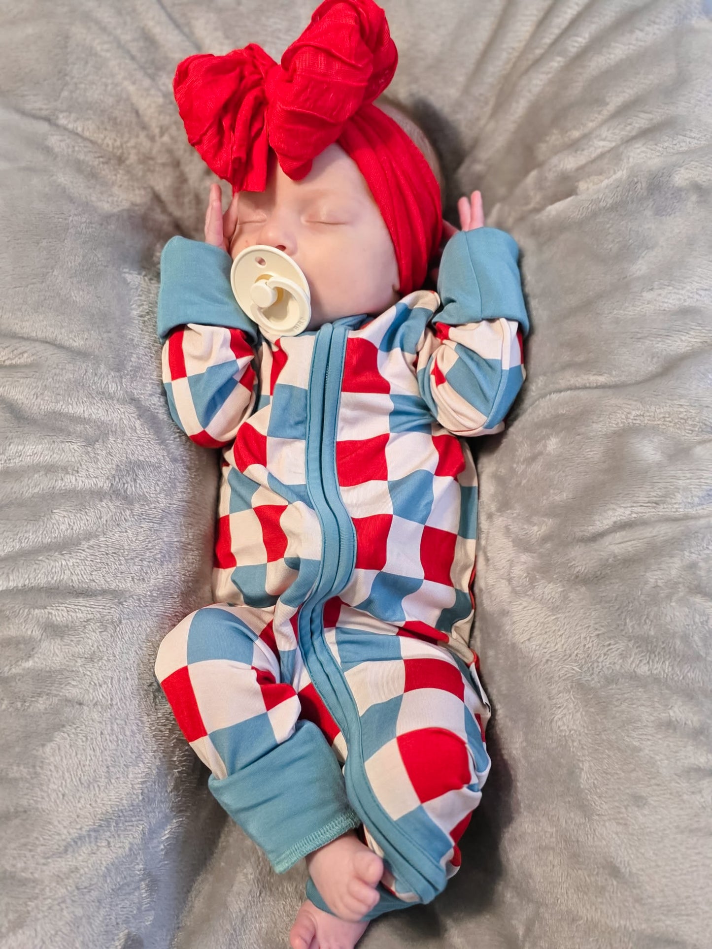 1776 Zippered Romper