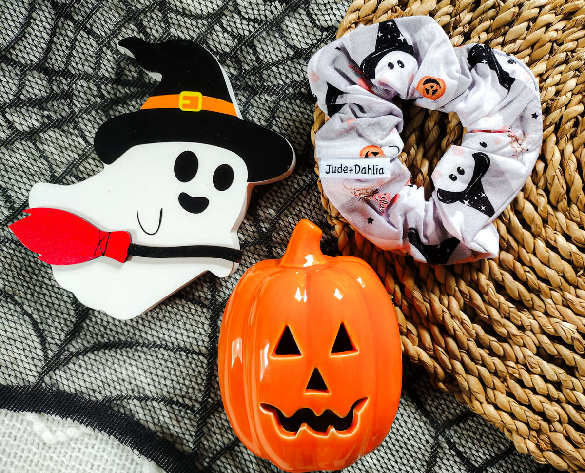 Let’s Go Ghouls Scrunchy