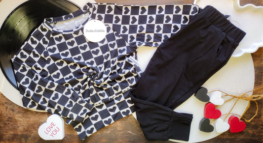 Rebel Hearts Crewneck+Joggers