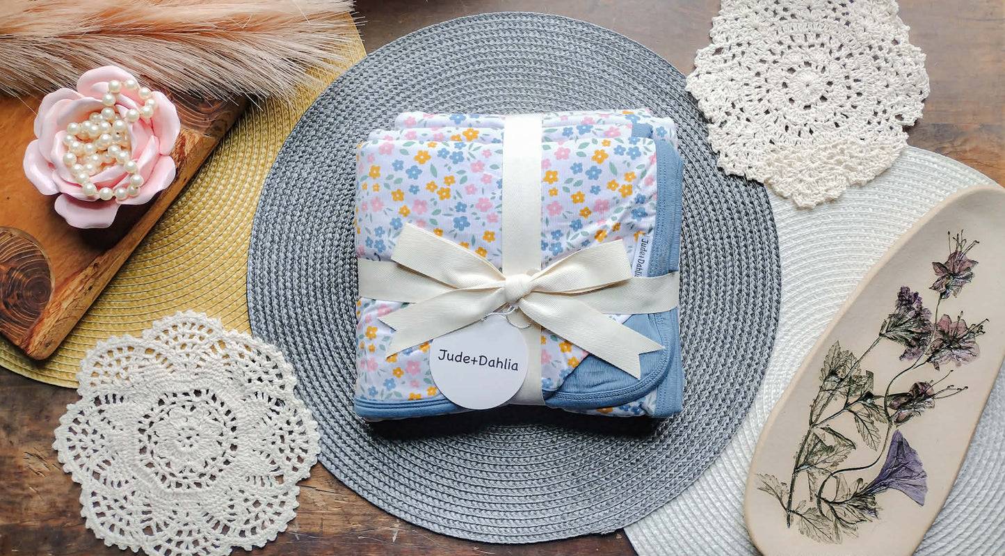 Floral Haze 50x50 Double Layer Blanket