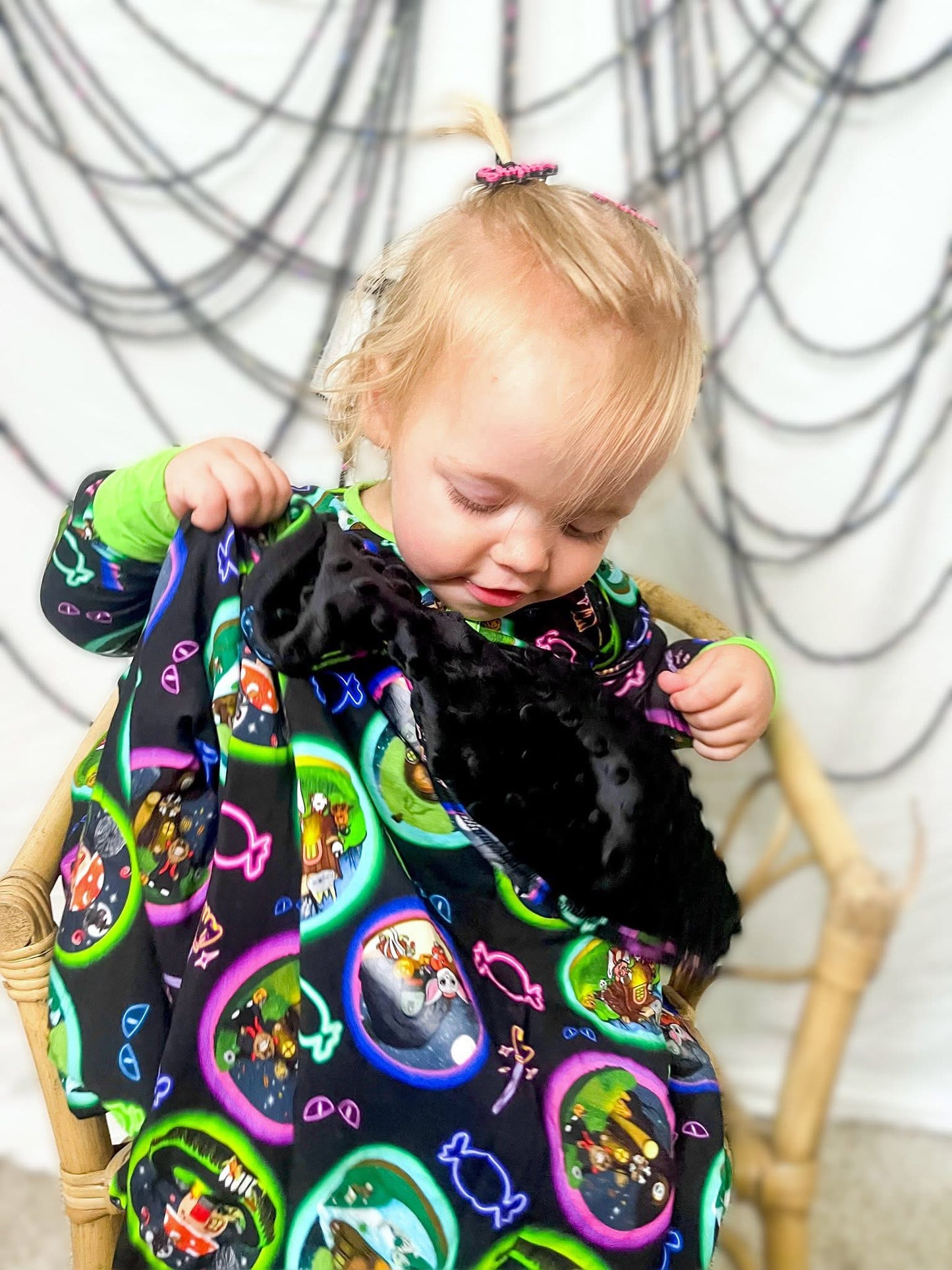 Tales from the Cryptids Travel Blanket
