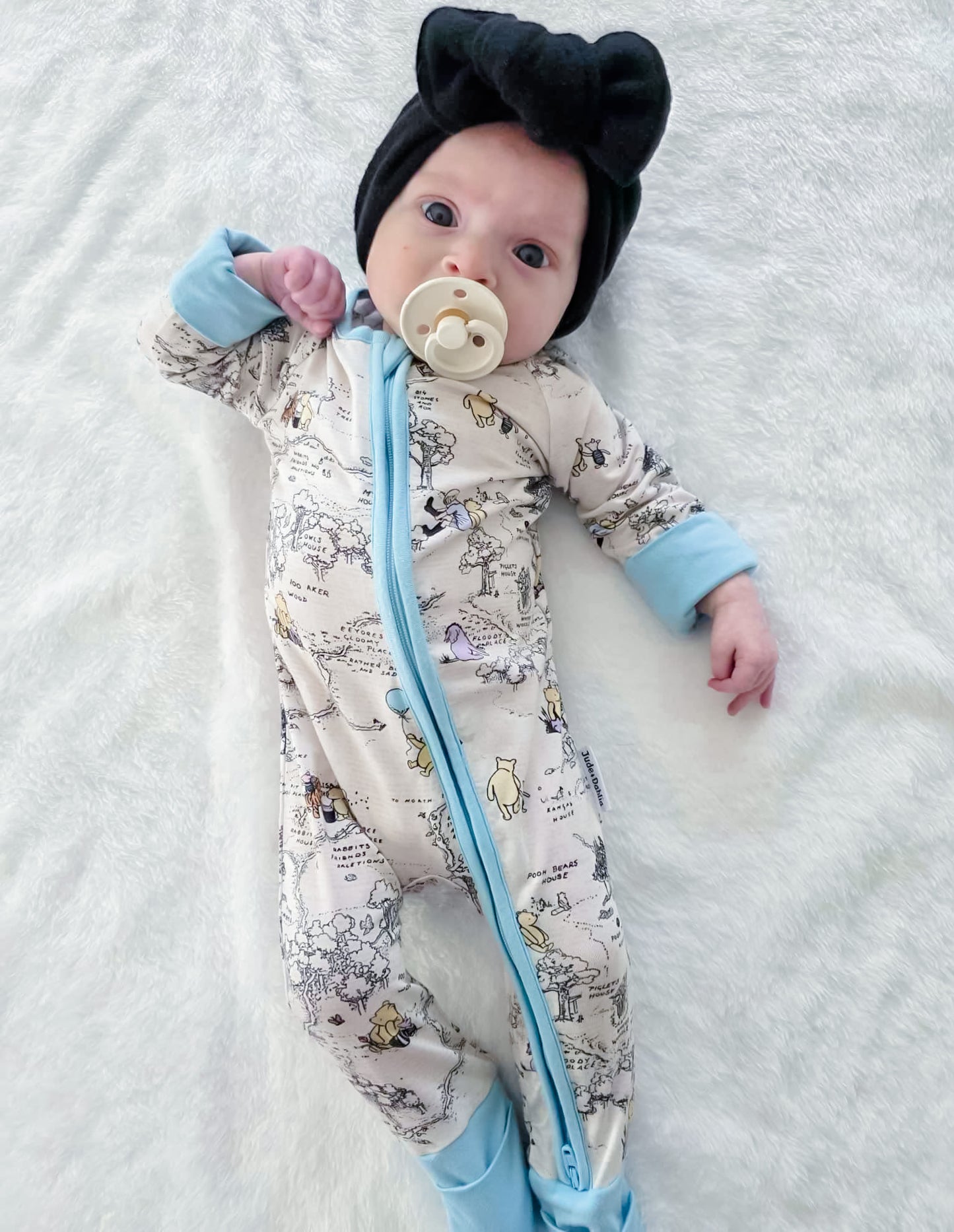 Hunny Trails Zippered Romper