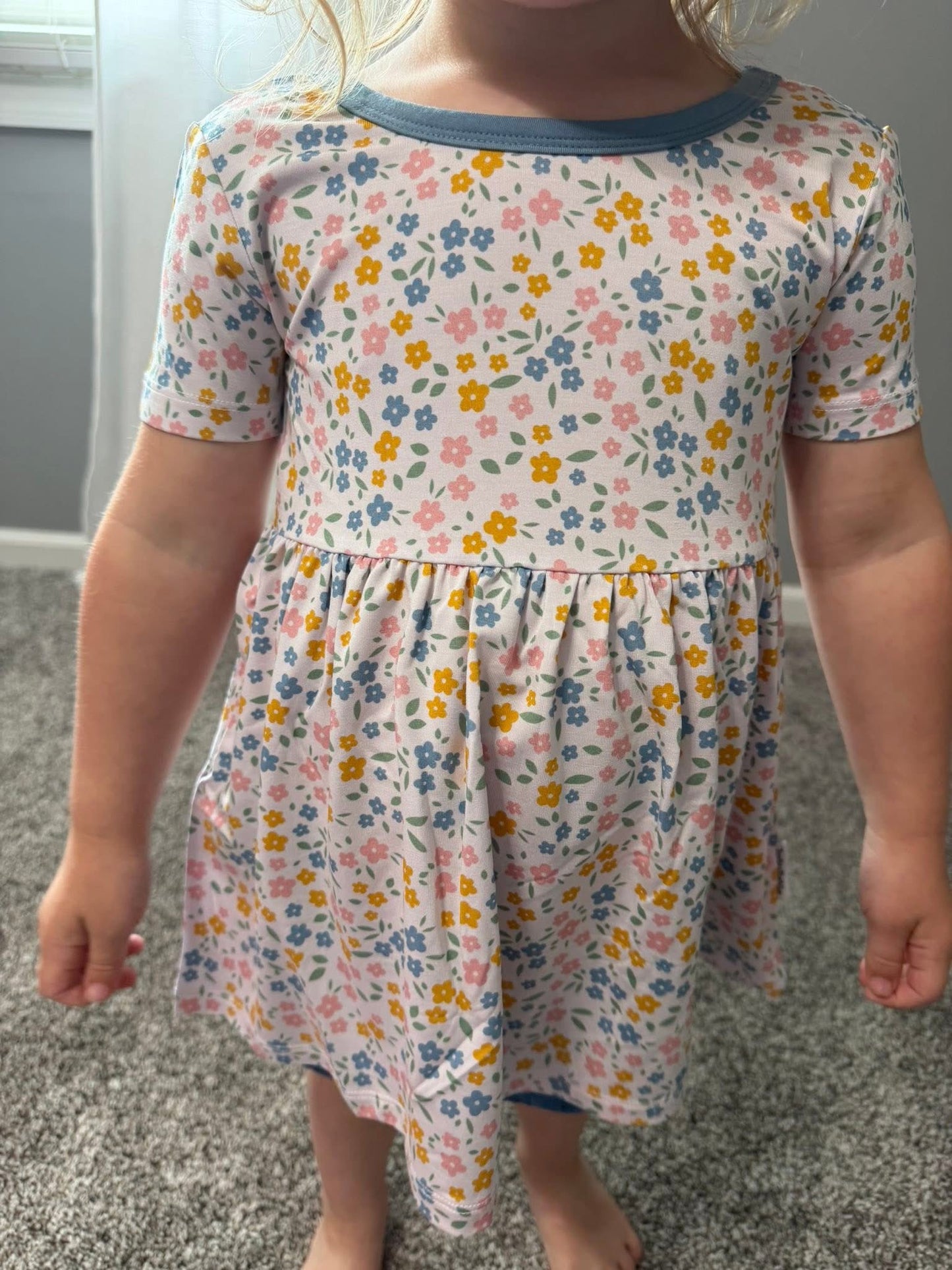 Floral Haze Peplum