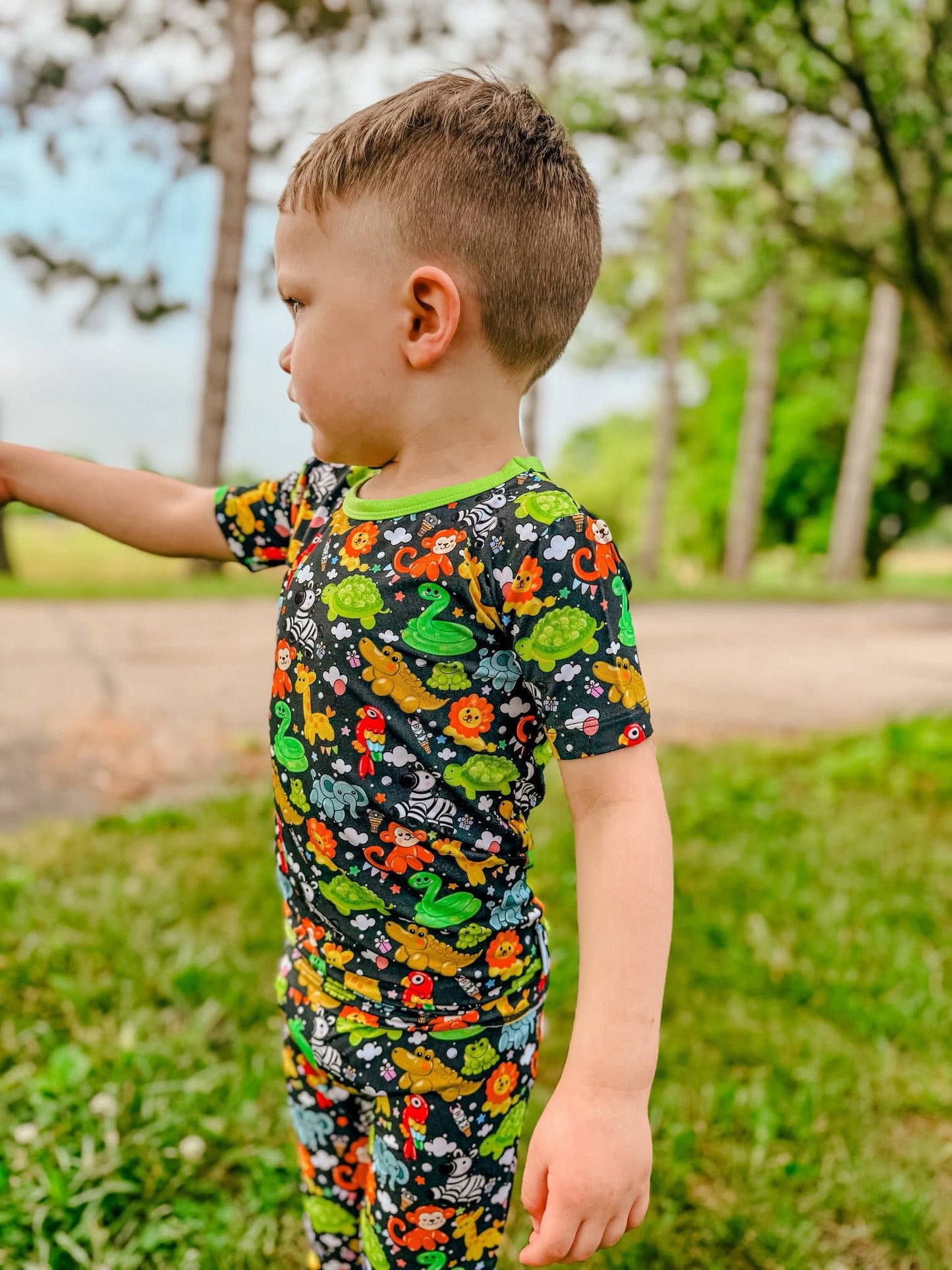 Safari Party Two Piece PJs