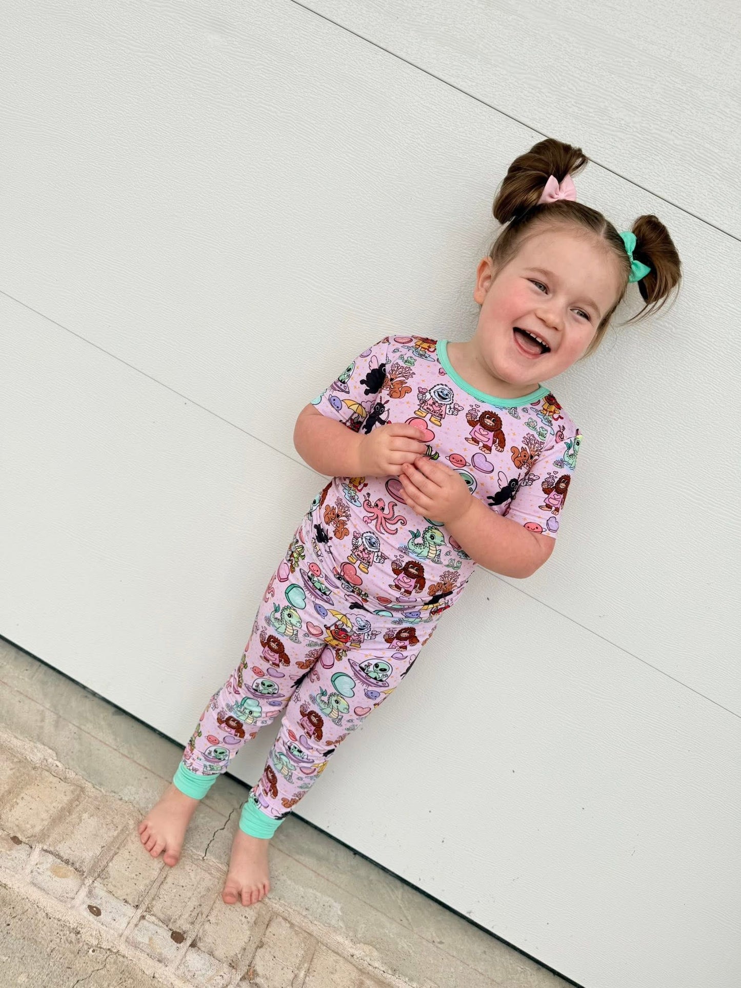 Cryptid Crush Two Piece PJs