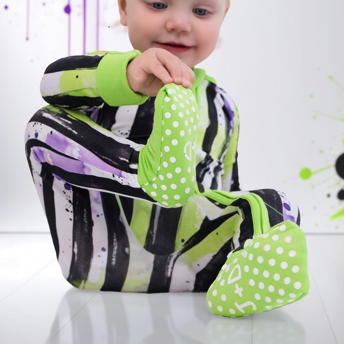 Showtime Zippered Romper