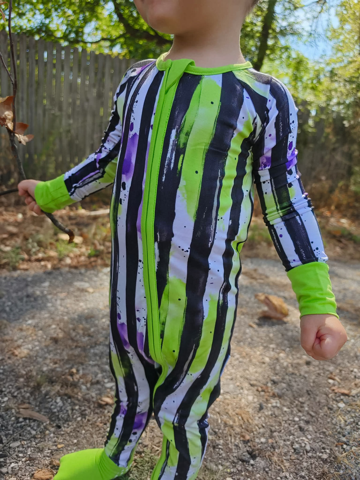 Showtime Zippered Romper