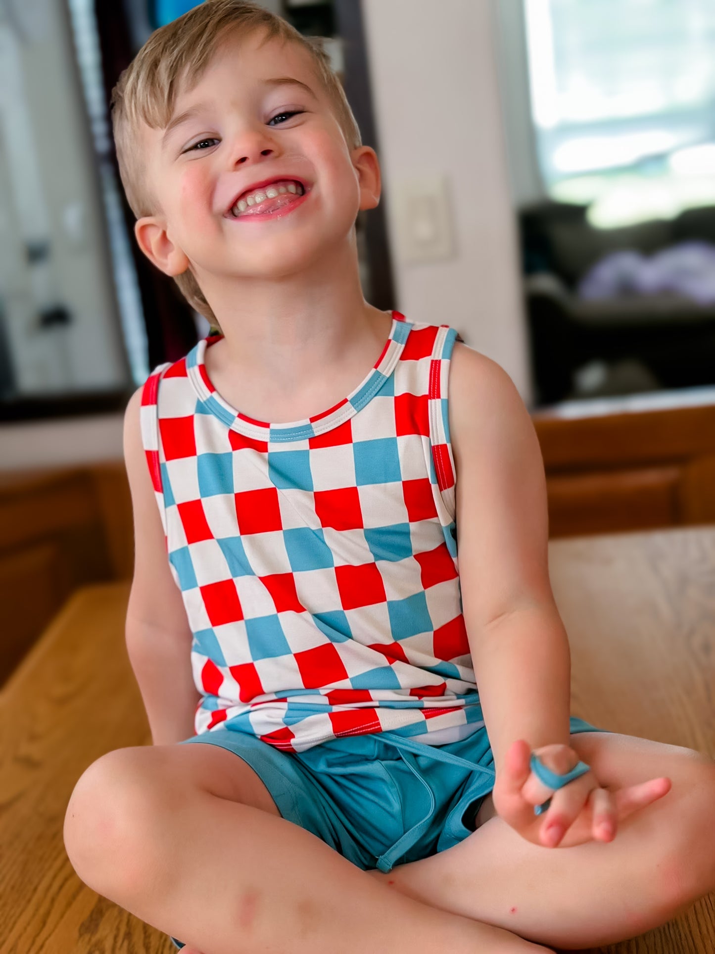 1776 Tank+Solid Shorts