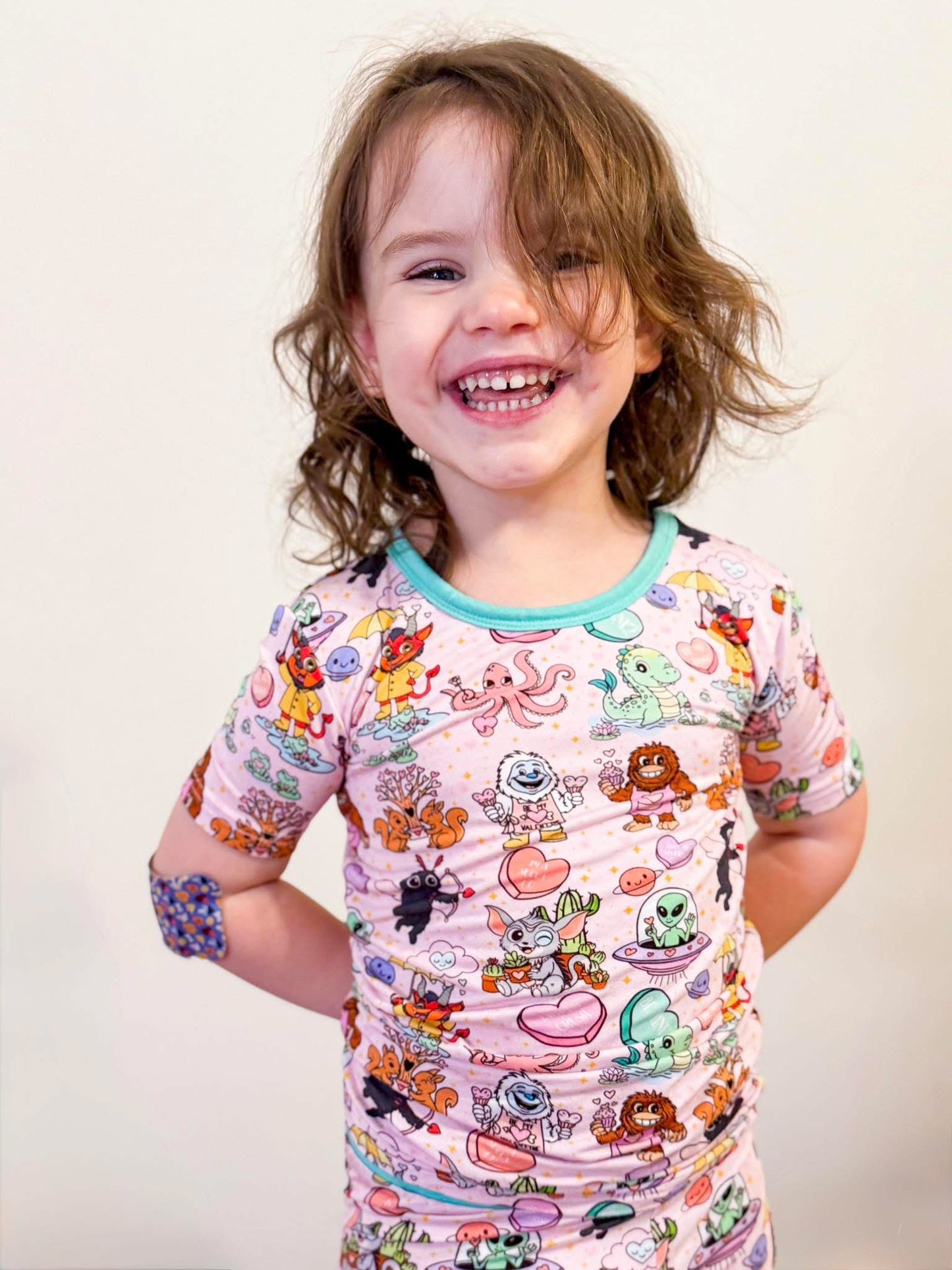 Cryptid Crush Two Piece PJs