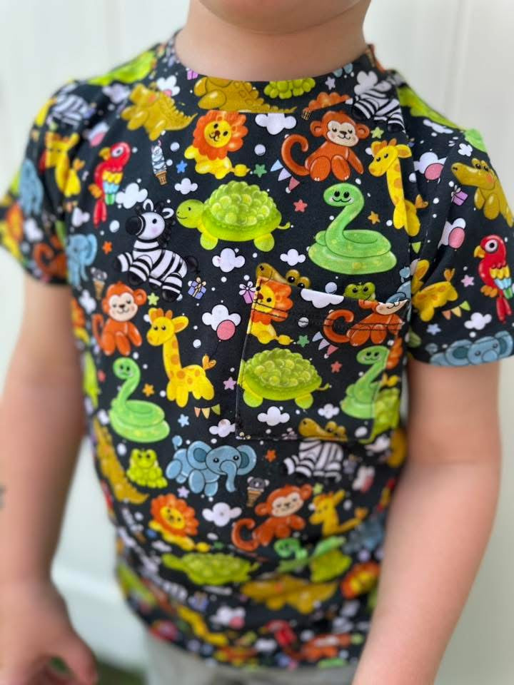 Safari Party Pocket Tee