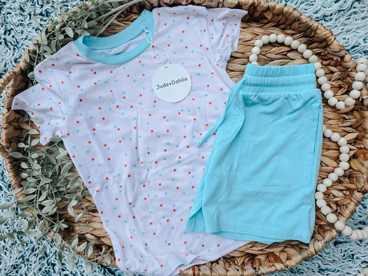 Oh My Stars Tee+Shorts Set