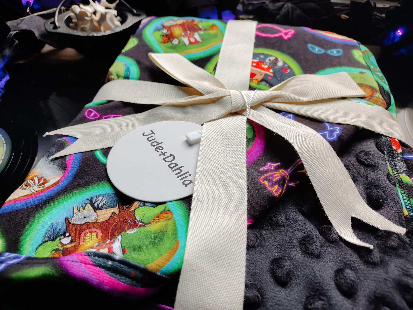 Tales from the Cryptids Travel Blanket