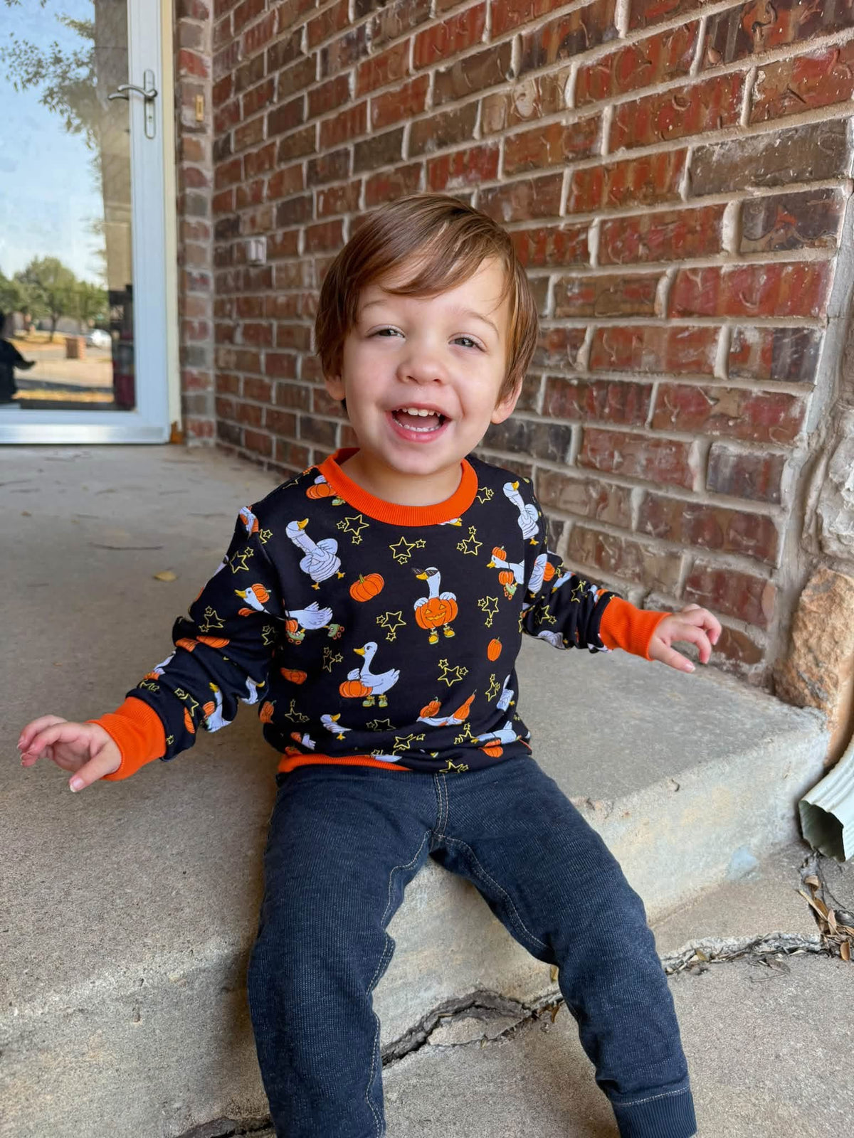 Quacktober Bamboo Terry Crewneck Sweatshirt