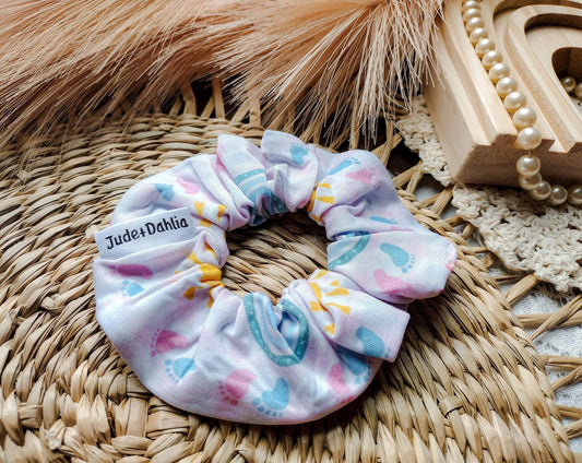 Tied To Our Hearts Scrunchy