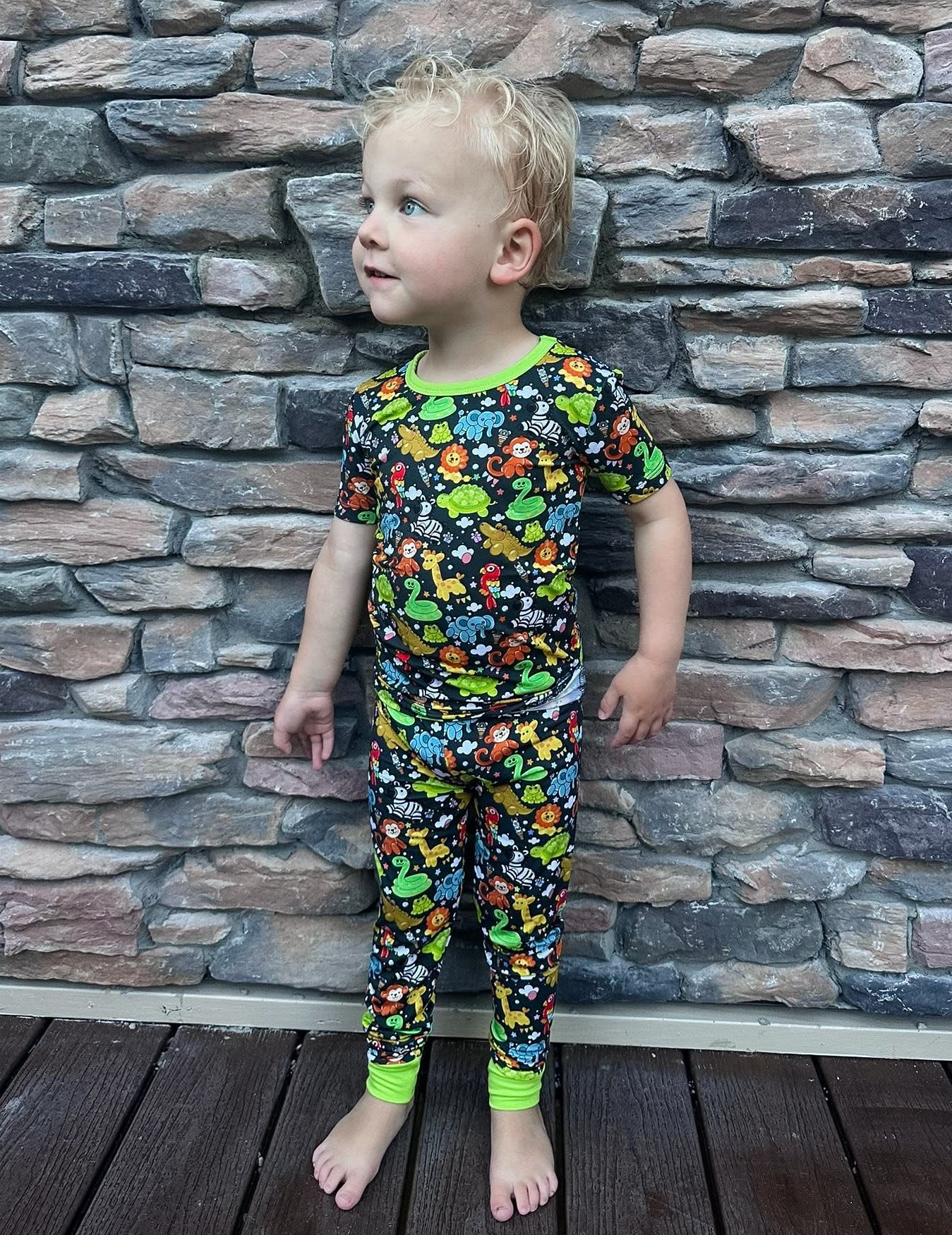 Safari Party Two Piece PJs