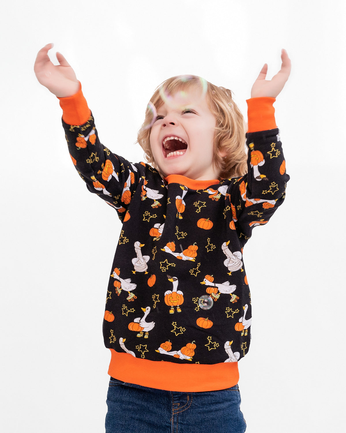 Quacktober Bamboo Terry Crewneck Sweatshirt