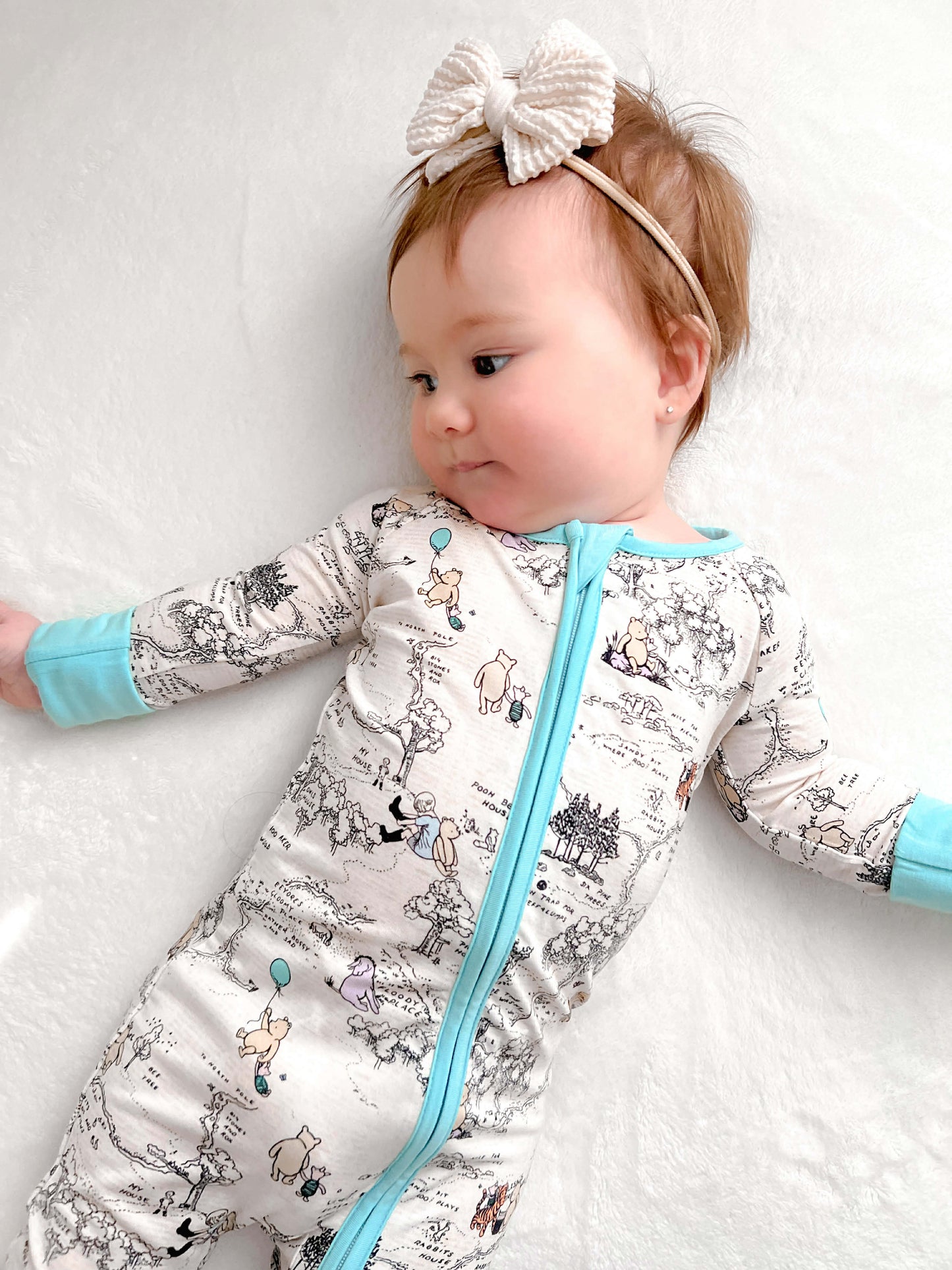 Hunny Trails Zippered Romper