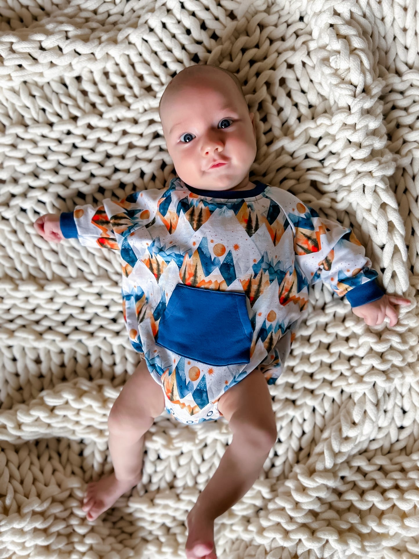 Vail Bamboo Terry Bubble Romper