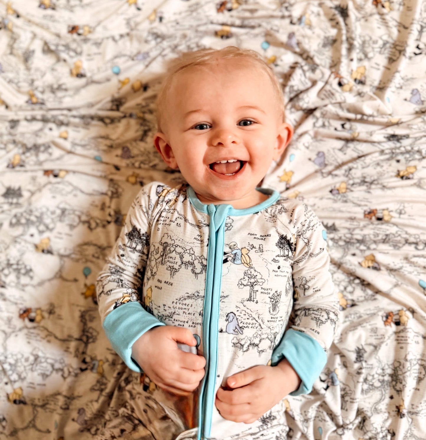Hunny Trails Zippered Romper