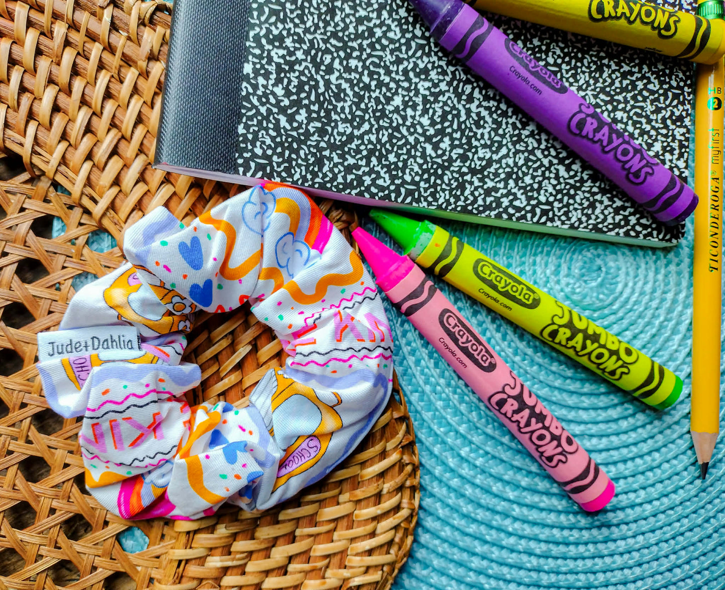 Crayon Cuties Scrunchy