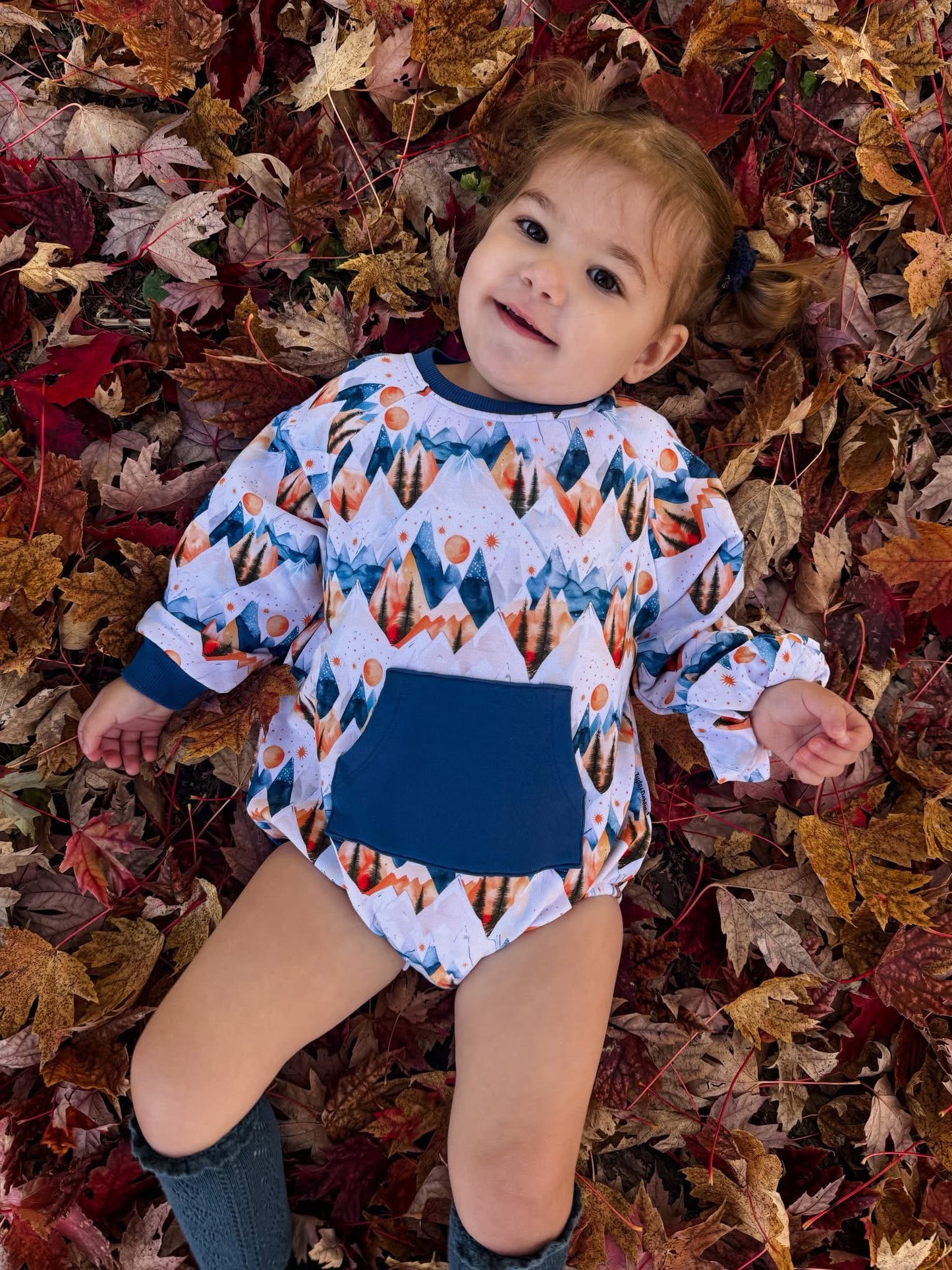 Vail Bamboo Terry Bubble Romper