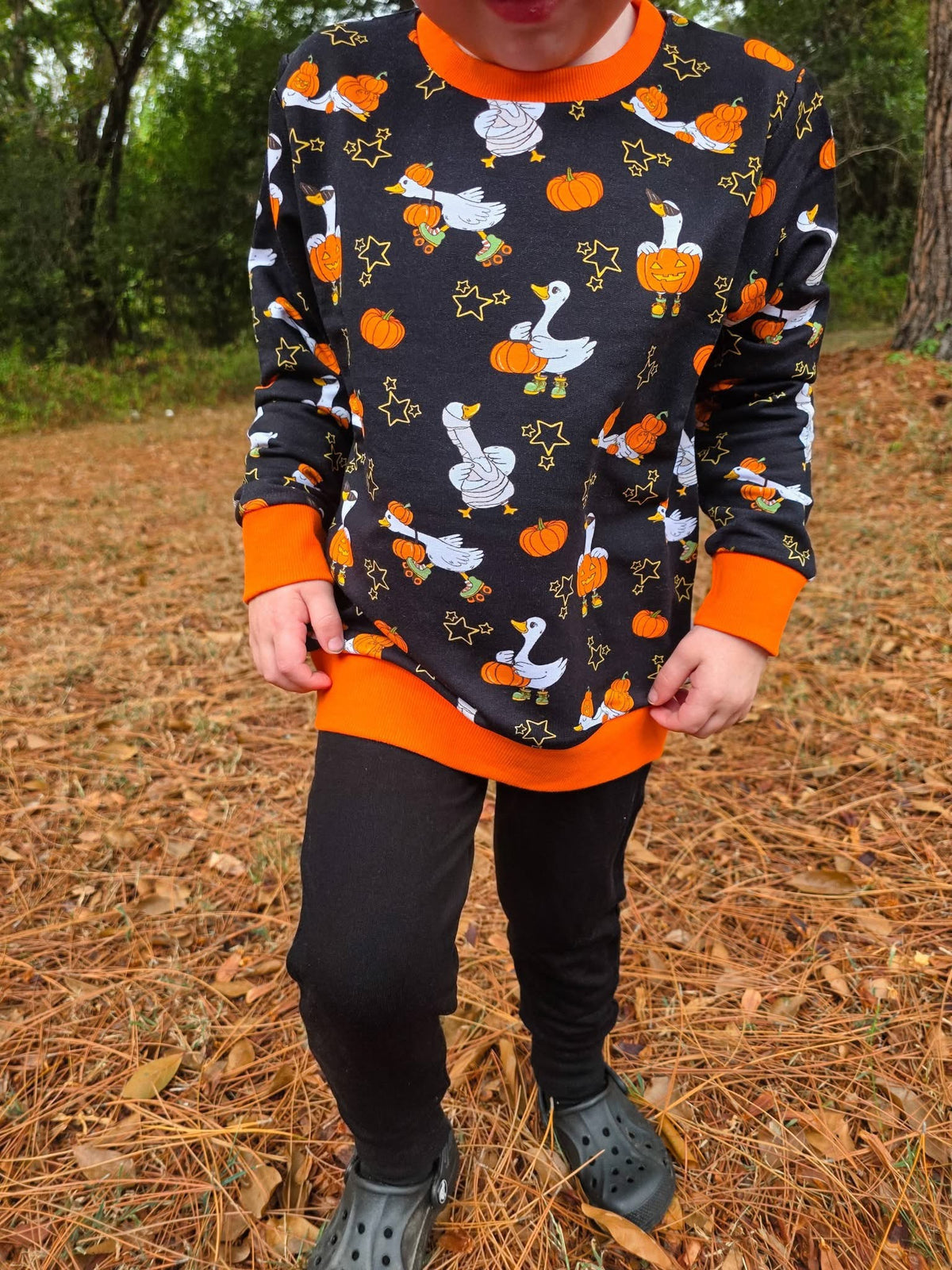 Quacktober Bamboo Terry Crewneck Sweatshirt