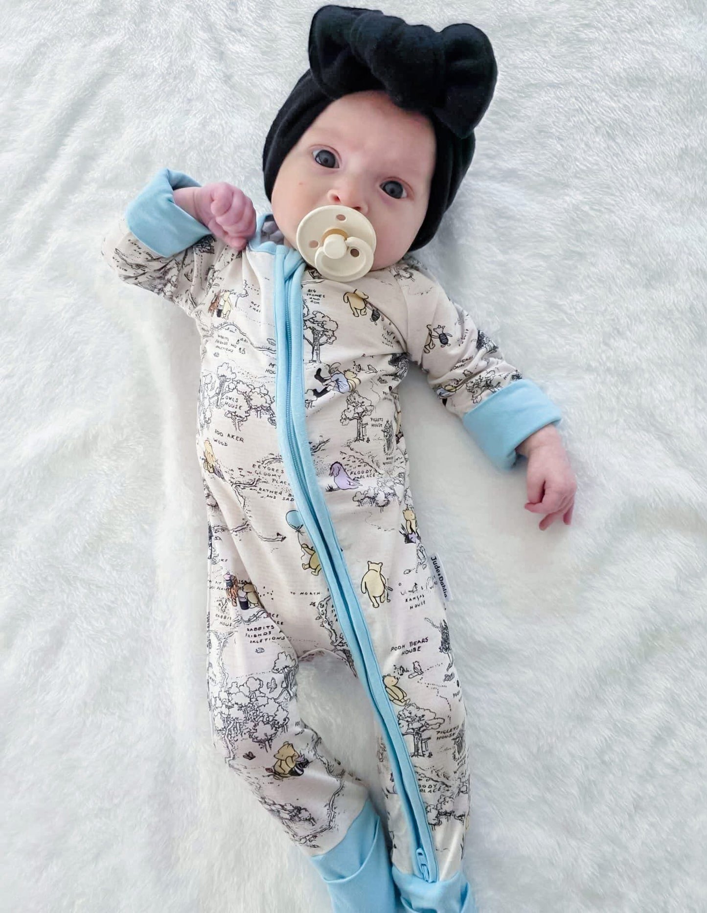 Hunny Trails Zippered Romper