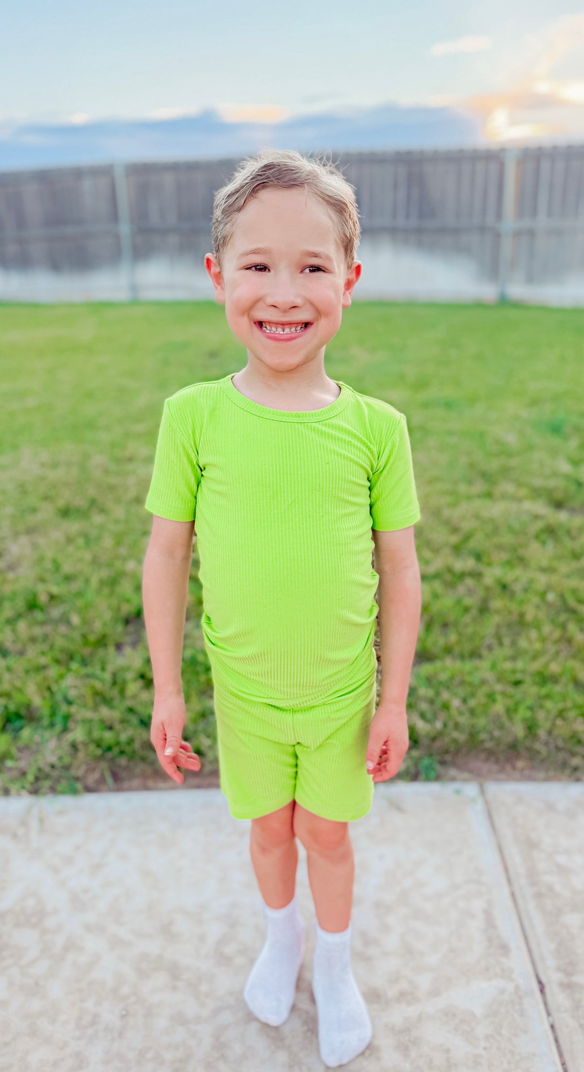 Cosmo Ribbed Two Piece PJs
